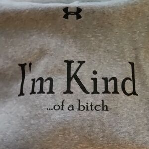 Under Armour Light Gray Graphic Tee